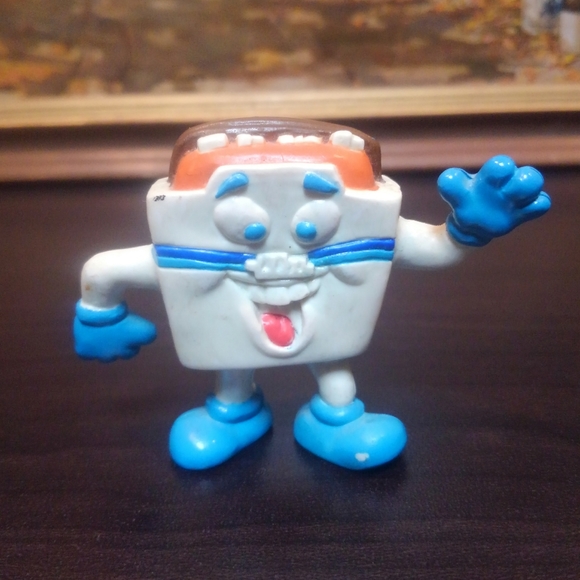 🍔 Vtg 80s 🏰 White Castle Slider Burger 🧀 Cheeseburger Vintage Toy 💎 Rare ✨ - Picture 5 of 5